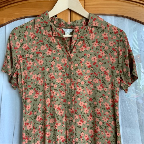 Christopher & Banks Dress size 4, Flower Print. - Picture 4 of 17